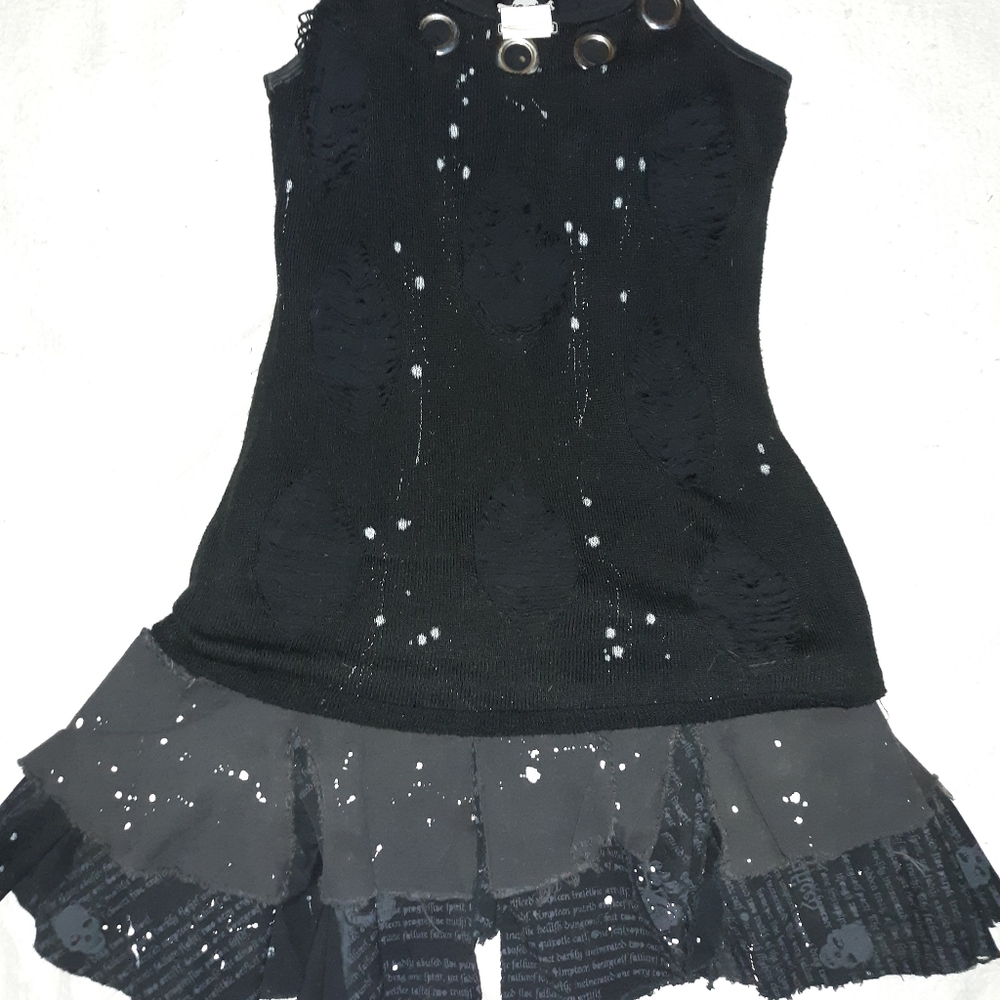 (VINTAGE) LIP SERVICE  MINI DRESS